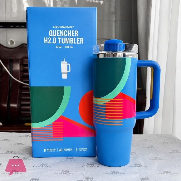 Limited Edition Quencher Tumbler Blue Impression