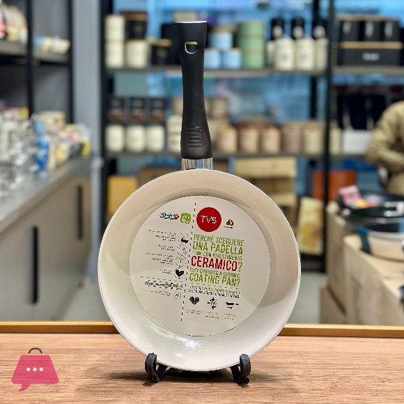TVS Ceramic Coat Frypan Italy Made 20CM