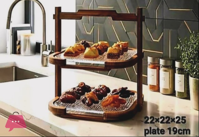 two-tier-glass-dessert-holder-with-wooden-base