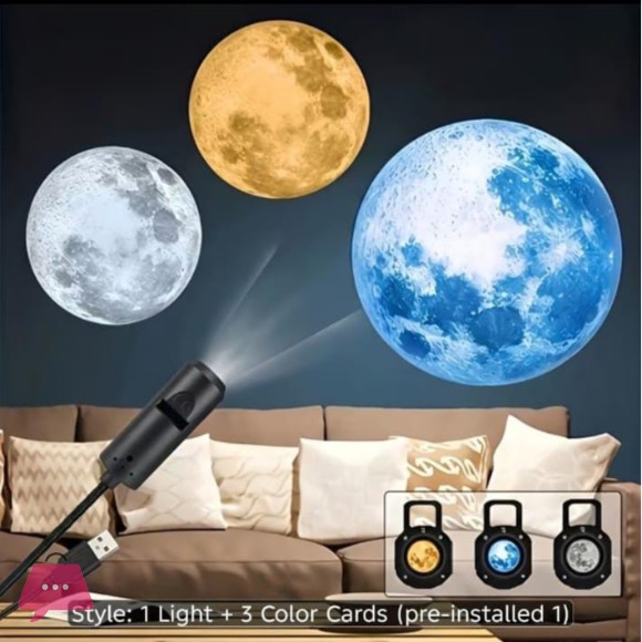 5V USB Planet Projection Lamp Starry Sky Night Light