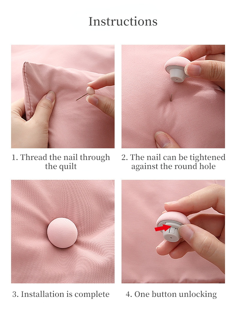 Bed Sheet Quilt Clip, 4 Pcs Bed Sheet Clips