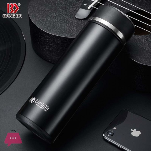 Bangda Straight Double Wall Vacuum Flask Stainless Bottle 500ml