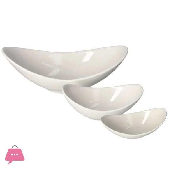Danny Home Ceramic Oval Serving Platter