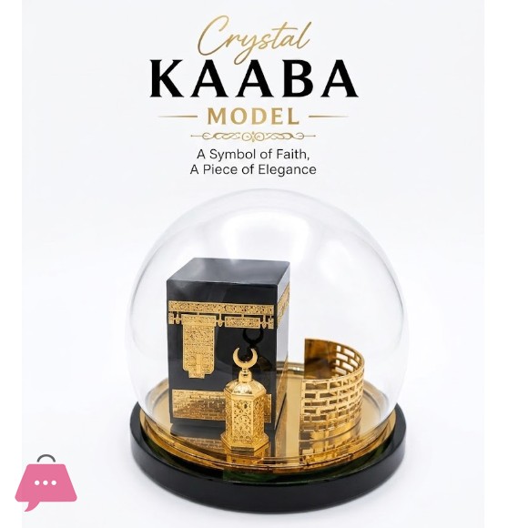 Crystal Mecca Globe Islamic Decorations