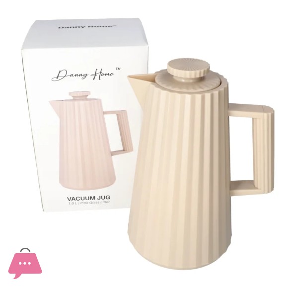 Danny Home Pleated Vacuum Jug Thermos - 1Liter
