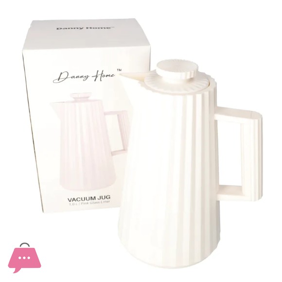 Danny Home Pleated Vacuum Jug Thermos - 1Liter