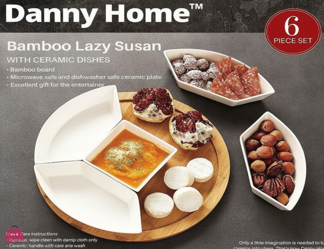 danny-home-bamboo-lazy-susan-snack-platter---12inch