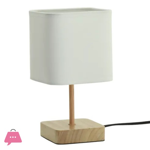 Danny Home Bedside Minimalist Table Wooden Standing Lamp