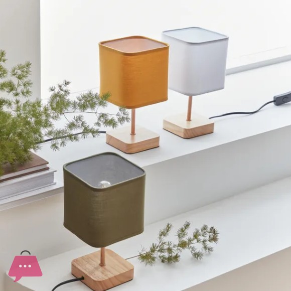 Danny Home Bedside Minimalist Table Wooden Standing Lamp