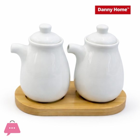 Danny Home Bottle Set with Bamboo Tray