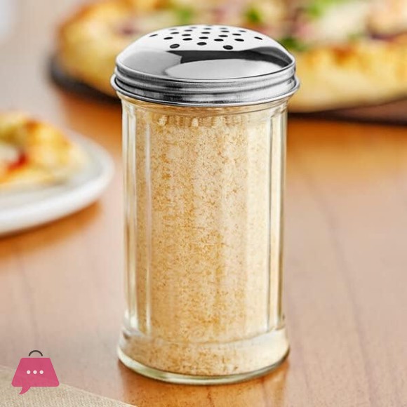 Danny Home Caster Salt Pepper Shaker Bottle with Stainless Steel Lid - 330ml