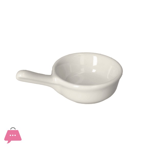 Danny Home Ceramic Sauce Dish with Handle