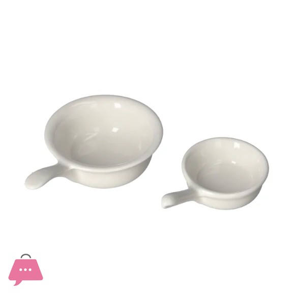 Danny Home Ceramic Sauce Dish with Handle