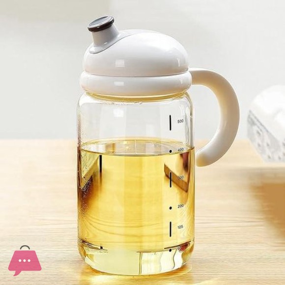 Danny Home Glass Pour Oil Dispenser - 600ml