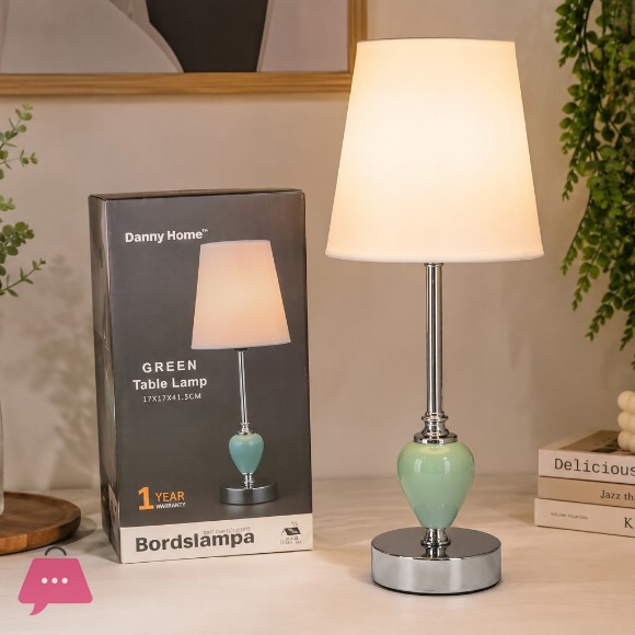 Danny Home Green Table Lamp 41.5cm