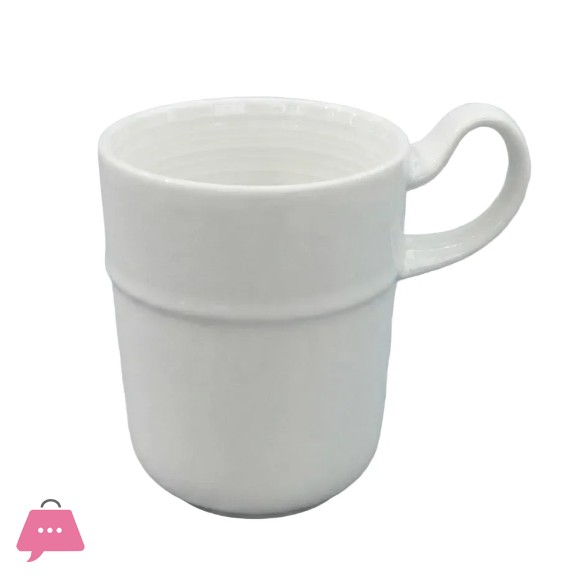 Danny Home Porcelain Classic Mug 350ml - 6-Piece
