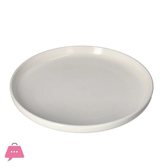 Danny Home Porcelain Round Plate 8 Inch 1-Pcs