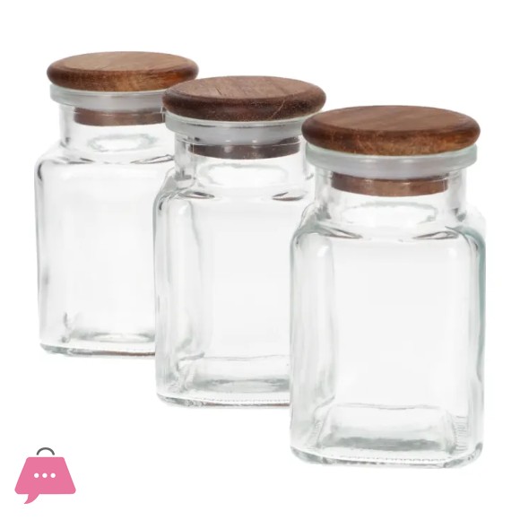 Danny Home Seasoning Spice Jar Set 75ml - 3pcs