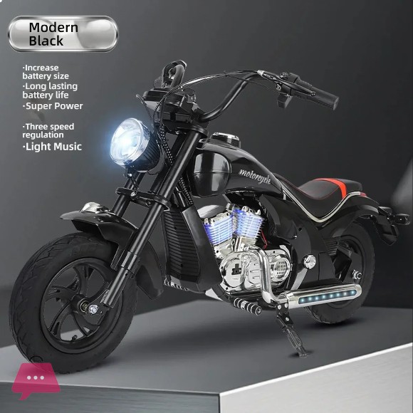 Ghost Rider Edition – New 24V Electric Ride-On Bike for Kids
