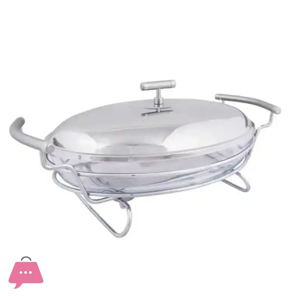 Food Warmer With Glass Dish 2.4 Liters KC01