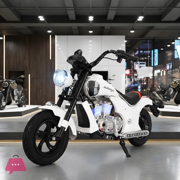 Ghost Rider Edition – New 24V Electric Ride-On Bike for Kids