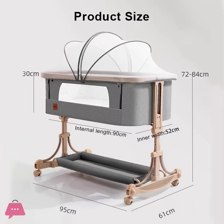 high-quality-baby-bedside-rocking-crib-adjustable-baby-bed-bedside-side-bassinet-cradle---c2