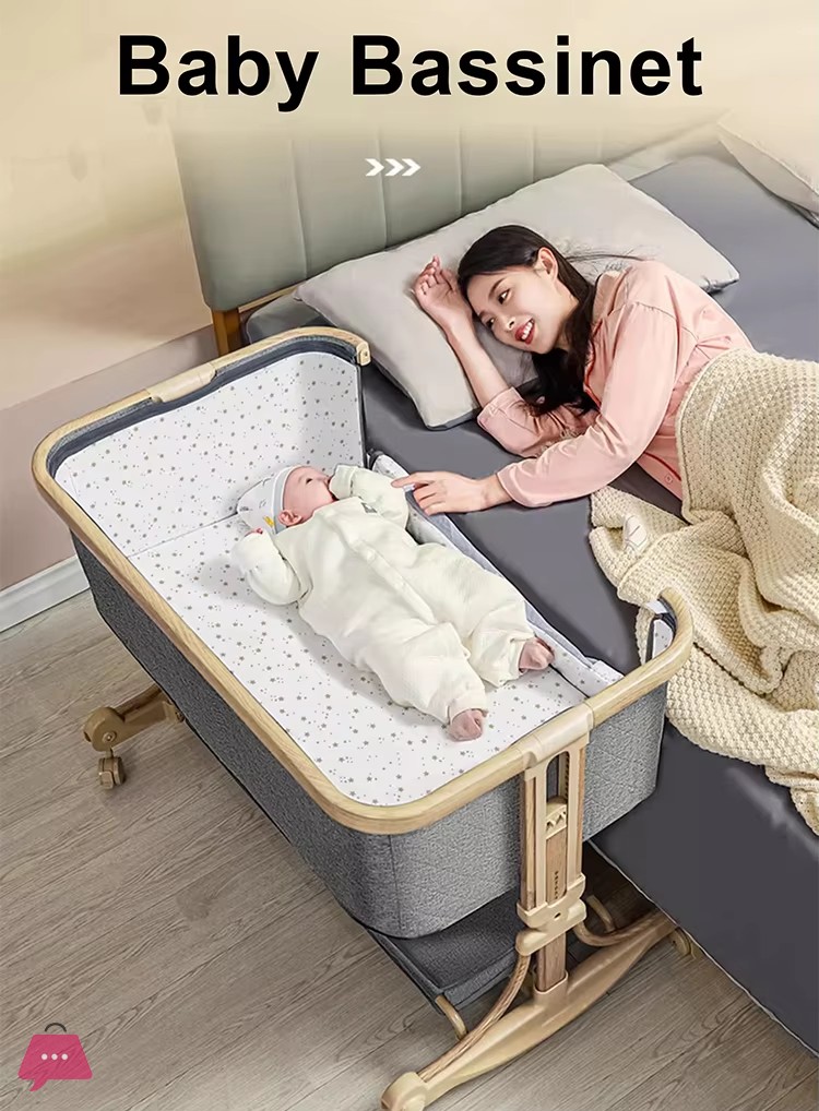 high-quality-baby-bedside-rocking-crib-adjustable-baby-bed-bedside-side-bassinet-cradle---c2