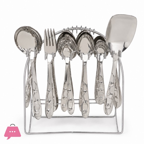 High Quality Stainless Steel Cutlery Set 29 Pieces CB2