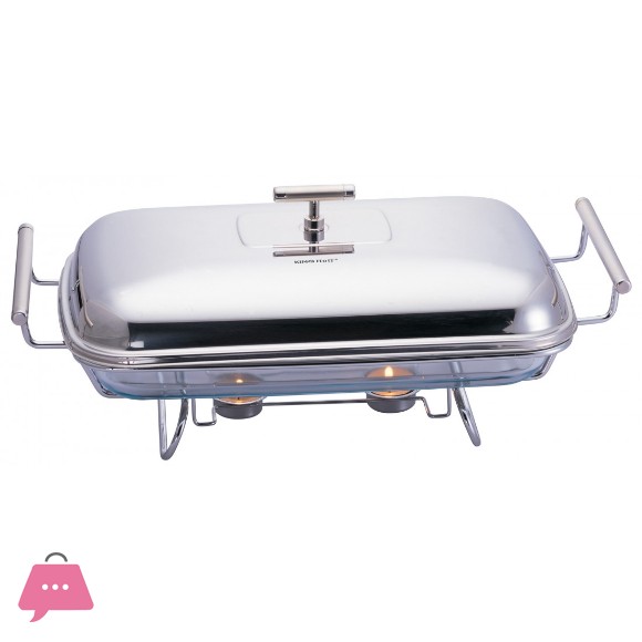 Inox Stainless Steel Rectangular Warmer 3 Liter KB07