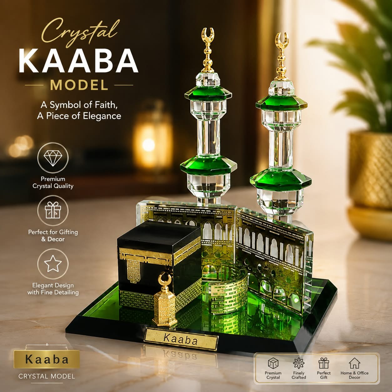 islamic-decorative-set-–-crystal-mecca-scale-model