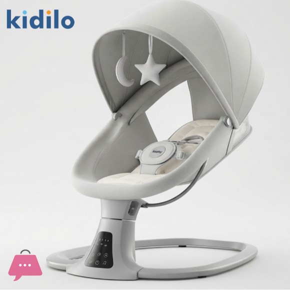 Kidilo 3in1 Remote Control Multi-functional Baby Bassinet - E05D