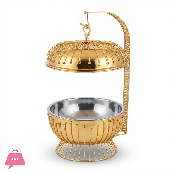 Luxury Hanging Dome Chafing Dish Buffet Server - 8Liter