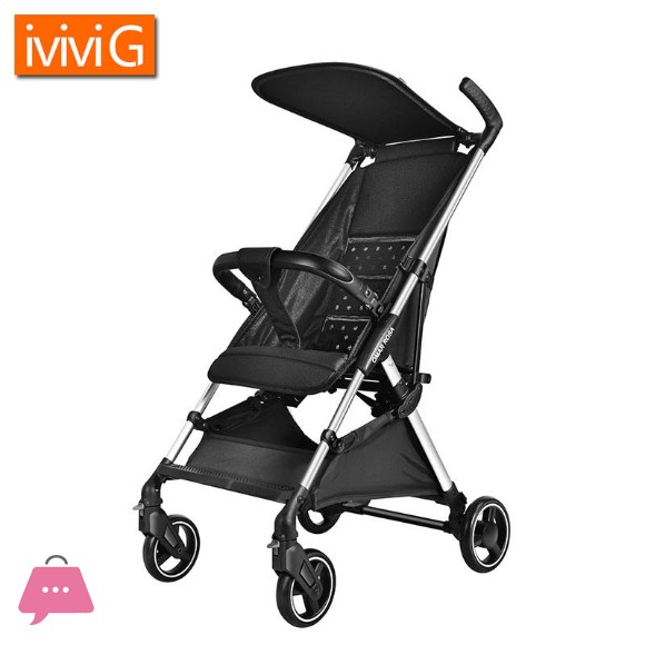 M1-2 Fast Folding One-Handed Baby Stroller Portable 2-in-1 Design for Travelers with Babies Aged 3 Years or Younger