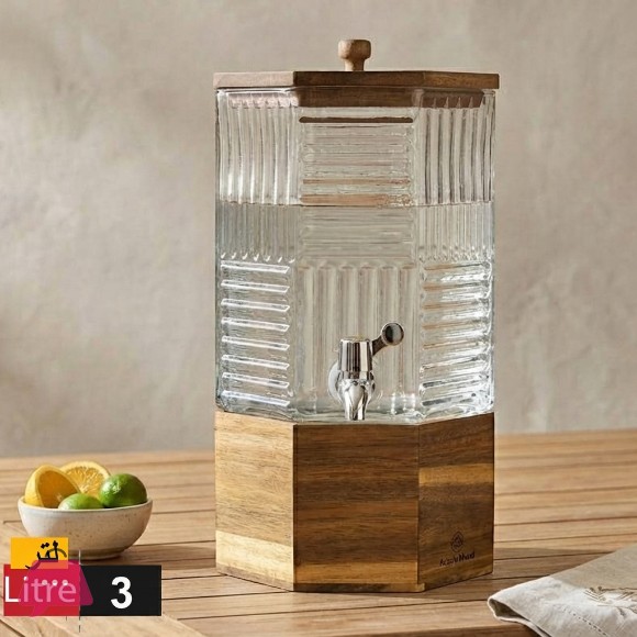 New Design Glass Beverage Dispenser – 3 & 5L