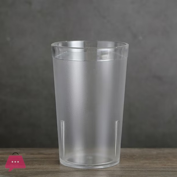 Original Frosted Designed Acrylic Drinking Glass 325ML