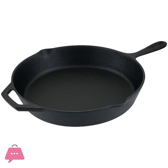 Pre-seasoned Cast Iron Skillet Pan