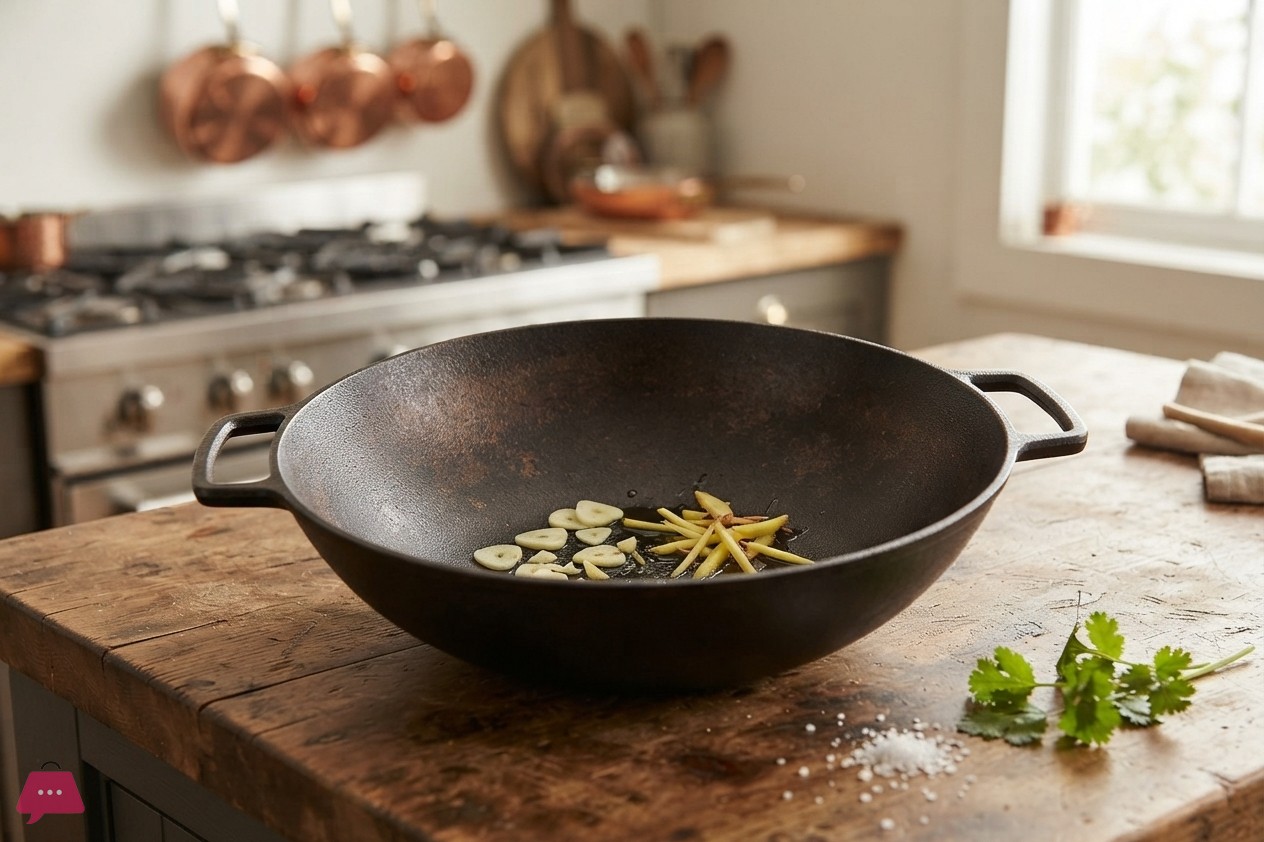 pre-seasoned-cast-iron-wok-with-wood-lid