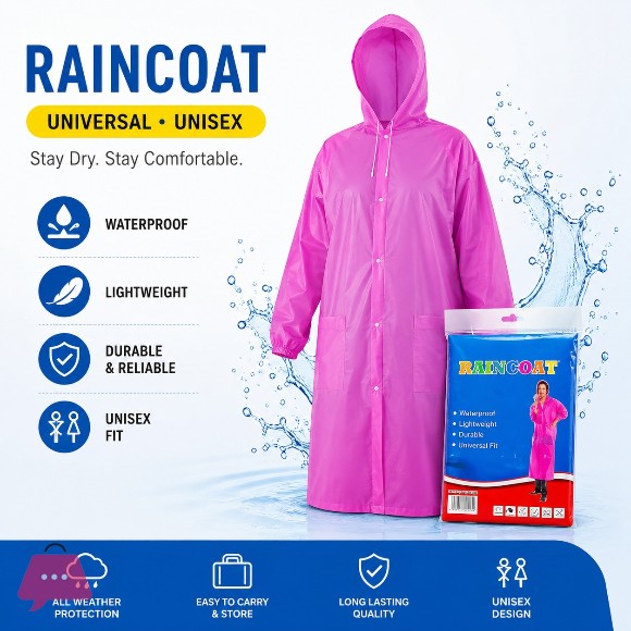 Raincoat Vinyl Material Uni 70 x 145 cm