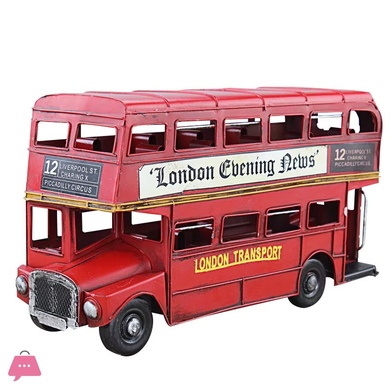 red-london-bus-model-vintage-iron-car-for-home-decor-and-gift-use
