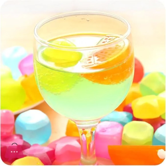 Reusable Ice Cubes - 10 Pcs