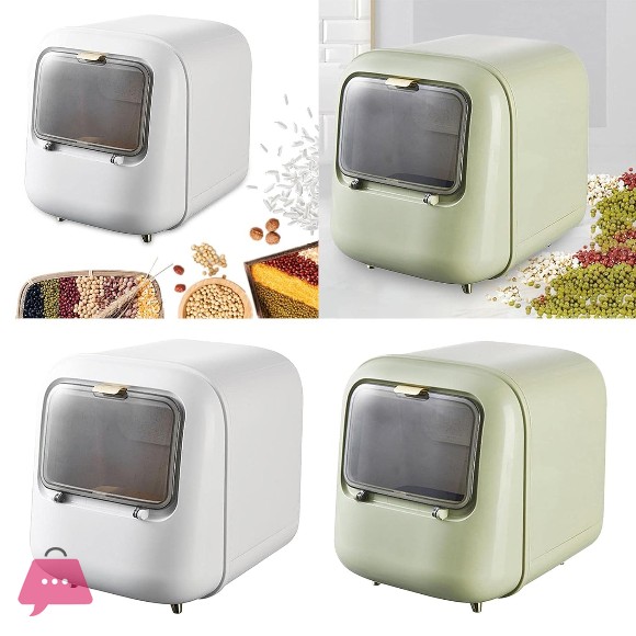 Rice Storage Container Extra Large Grains Flour Storage Bins 10kg High-Quality