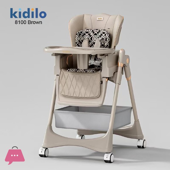 Kidilo Portable Multiple Baby High Chair Seat for Baby - 8100