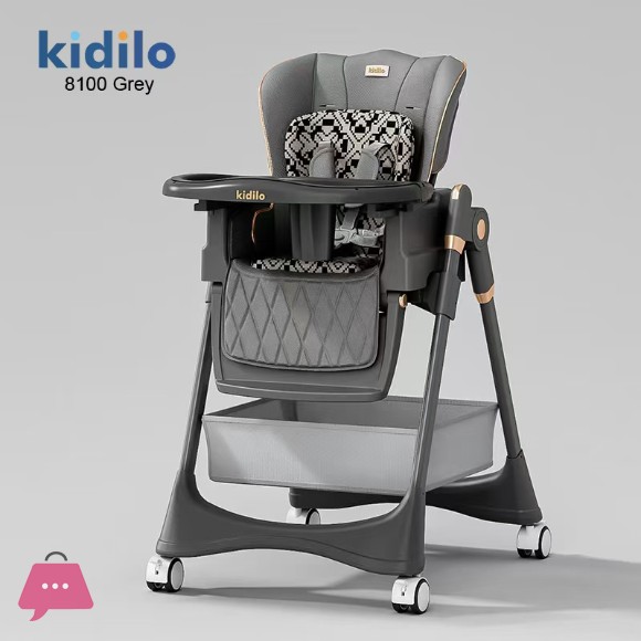 Kidilo Portable Multiple Baby High Chair Seat for Baby - 8100