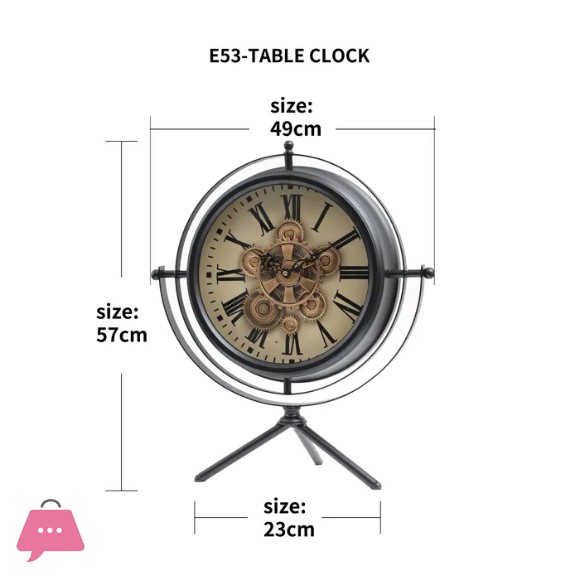Victorian Style Table Clock
