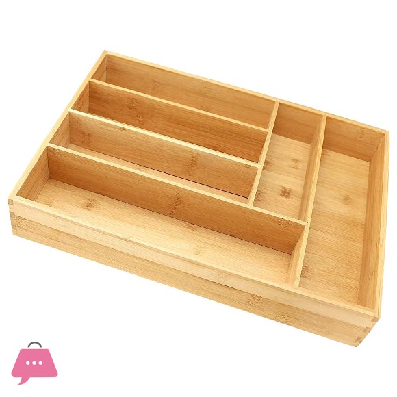 Bamboo Drawer Partition Tray 17inch