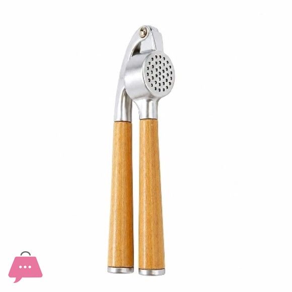 Shengya Garlic Press with Wooden Handle
