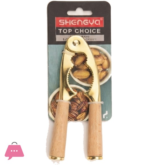 SHENGYA Premium Stainless Steel Walnut and Hazelnut Cracker