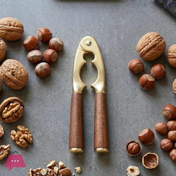 SHENGYA Premium Stainless Steel Walnut and Hazelnut Cracker