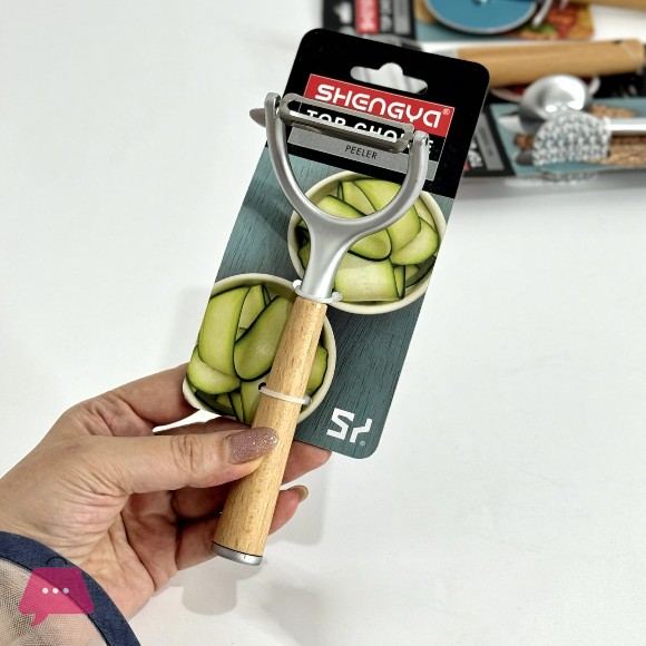 SHENGYA Premium Wooden Handle Peeler