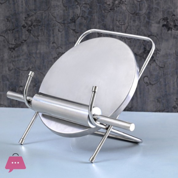 Stainless Steel Patla Belen with Stainless Steel Stand